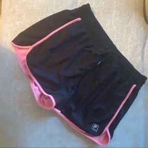 FILA Shorts Pink and Black